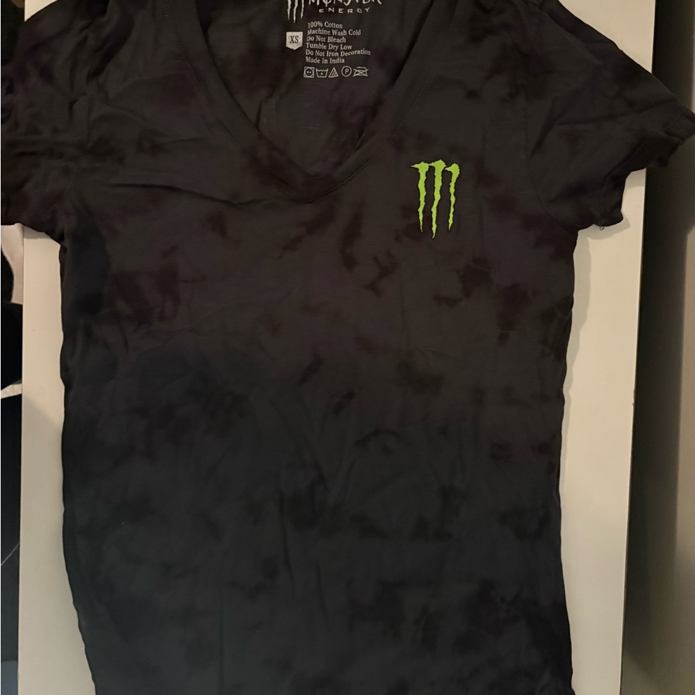 Monster Energy Women's Black Short Sleeve Tee